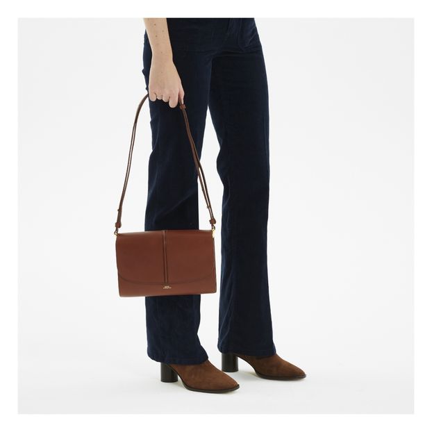Bolso de cuero liso Berry Horizon-product