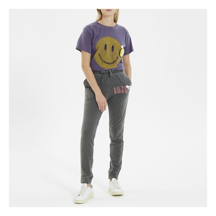 Trucker Smiley T-Shirt Mauve- Product image n°1