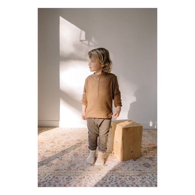 Organic Cotton Muslin Kurta Shirt-product