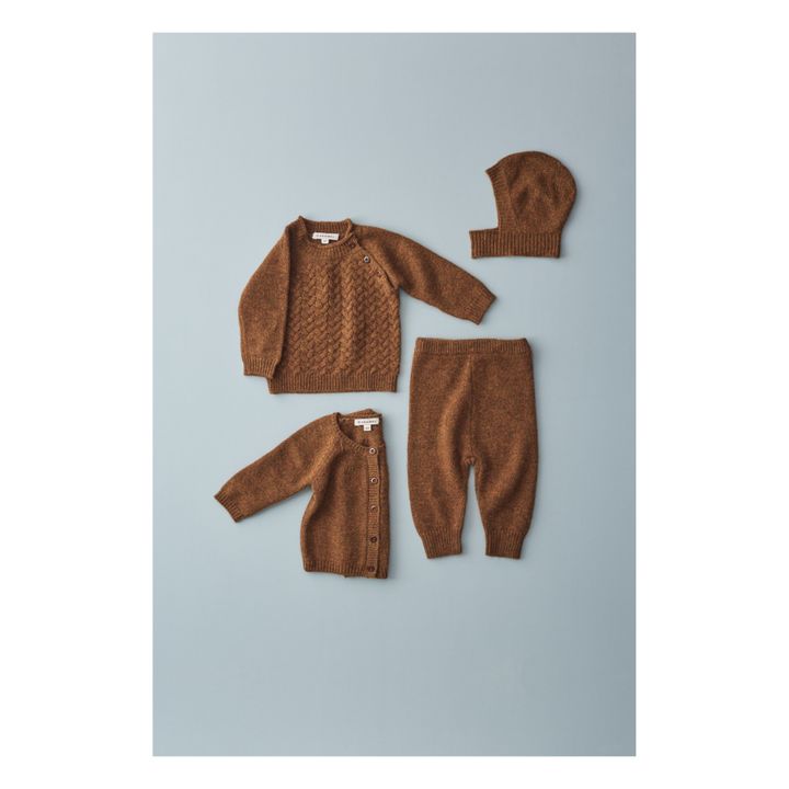 Cardigan Cachemire Rosa | Caramel- Image produit n°4