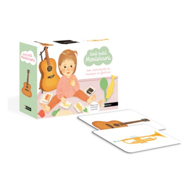 Tout-petit Montessori - Mes instruments de musique en feutrine-product