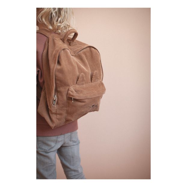 Kitten Corduroy Backpack-product