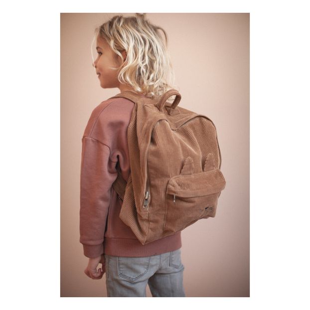 Kitten Corduroy Backpack-product