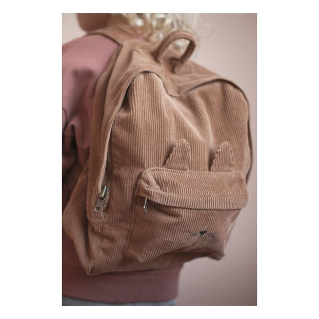 Kitten Corduroy Backpack-product