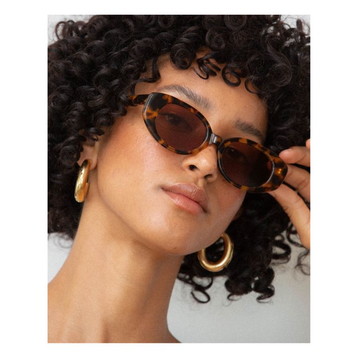 Lunettes de Soleil A La Plage Brun- Image produit n°4
