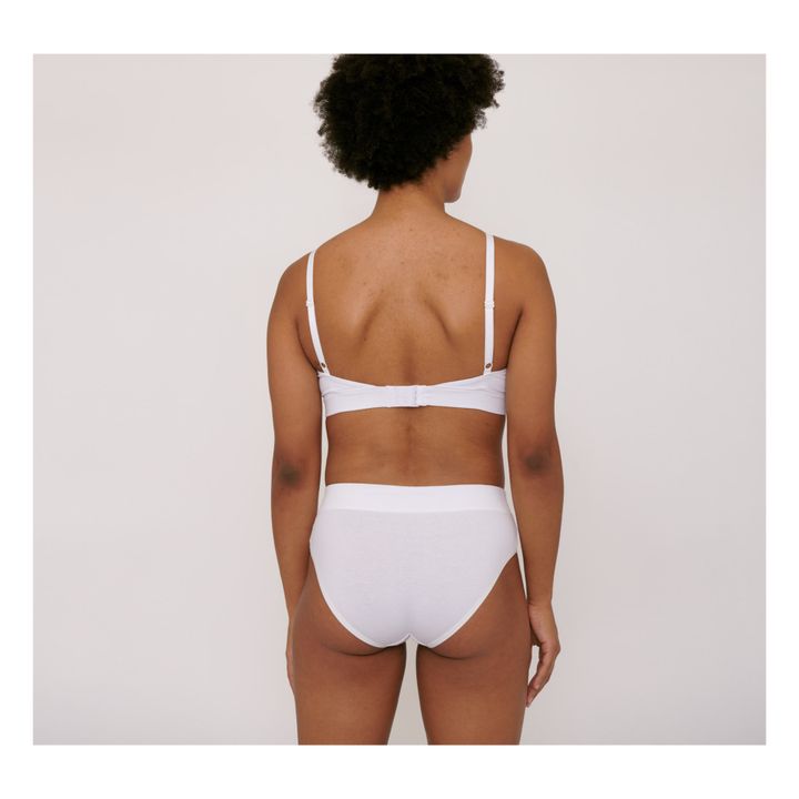 Set of 2 Organic Cotton Knickers White- Product image n°2