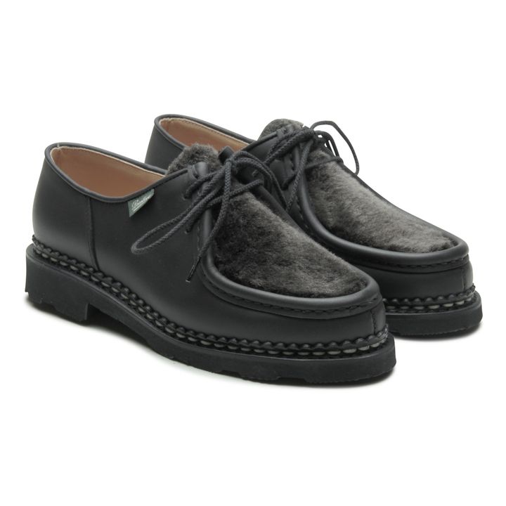 Derbies de piel Michael Negro- Imagen del producto n°1