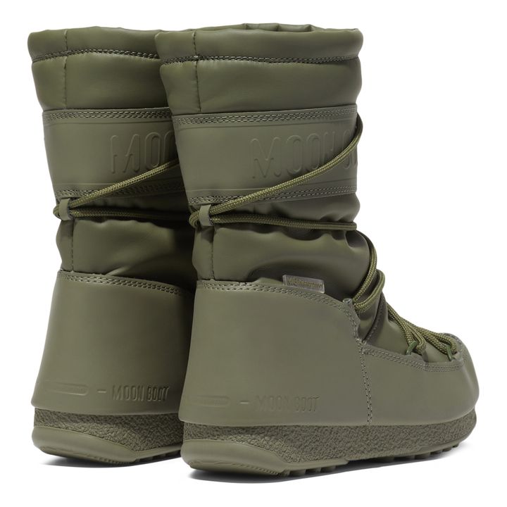 Moon Boot Rubber - Collection Femme - Vert kaki- Image produit n°1