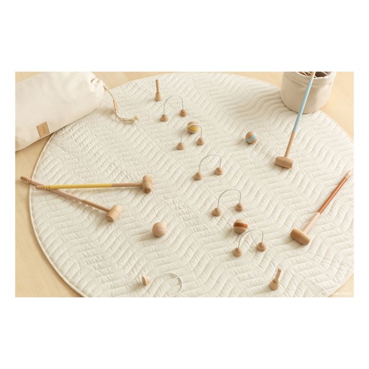 Jeu de croquet en bois | Bois clair- Image produit n°2