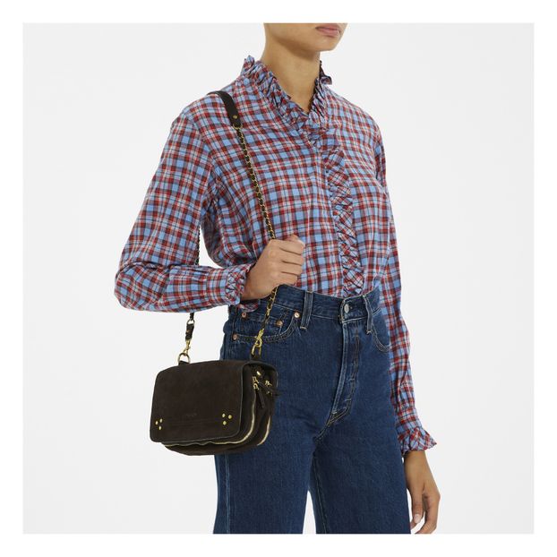 Bolso de piel de toro y cocodrilo Bobi-product