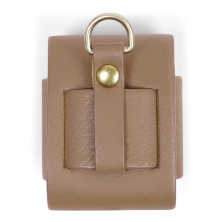 Custodia per Airpod 1 & 2, modello: Joe, in pelle | Camel- Immagine del prodotto n°4