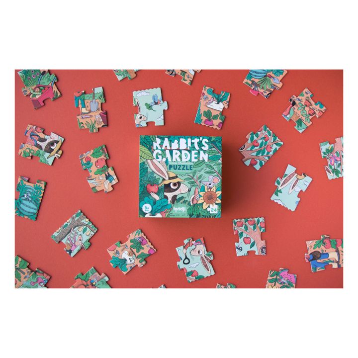 Puzzle Rabbit‘s Garden - 24 Teile- Produktbild Nr. 1