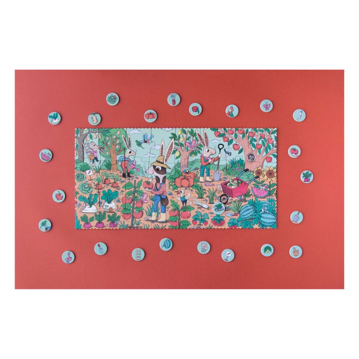 Puzzle Rabbit‘s Garden - 24 Teile- Produktbild Nr. 7