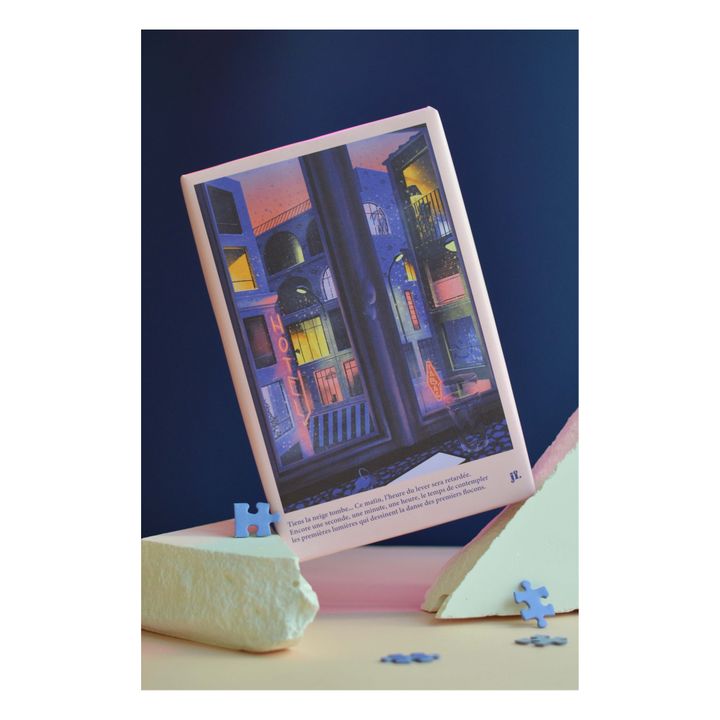 Puzzle La neige qui tombe - 500 Teile- Produktbild Nr. 2