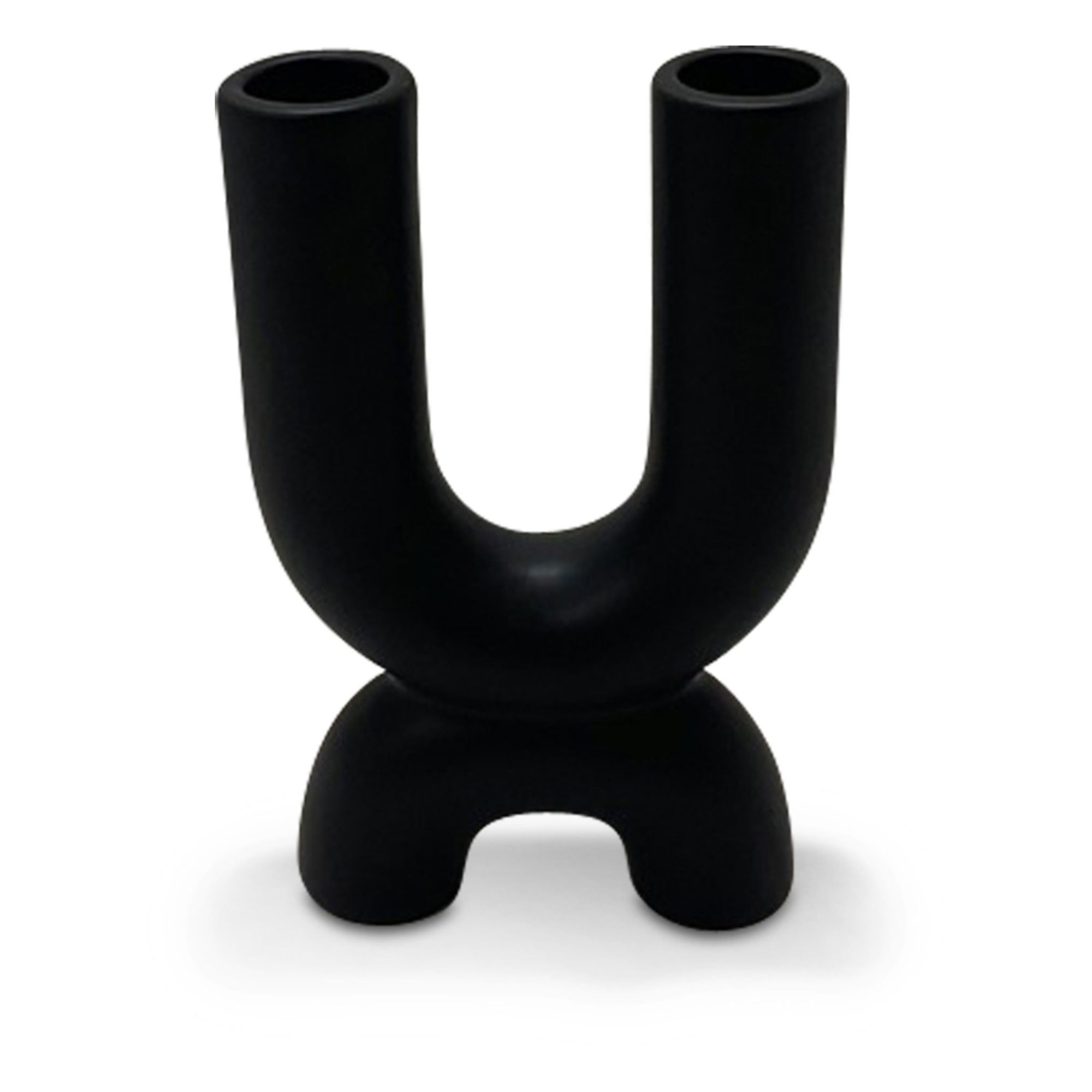 Ceramic Candle Holder | Negro- Imagen del producto n°0