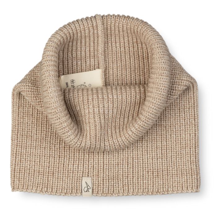 Bufanda de lana Rocco | Beige- Imagen del producto n°0