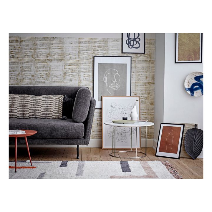 Vase Elora en grès | Blanc- Image produit n°1