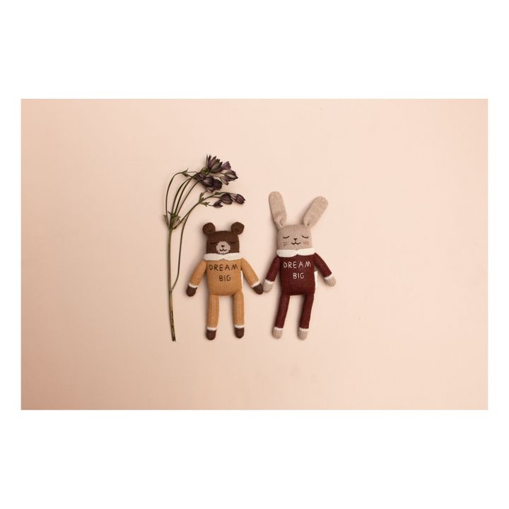 Doudou ours Dream Big Main Sauvage X Smallable | Ocre- Image produit n°6