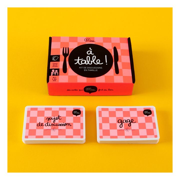 Gespräch-Set "A table!"- Produktbild Nr. 5