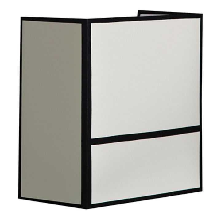 Radieuse Lampshade 25 x 25 cm | Ecru- Product image n°0
