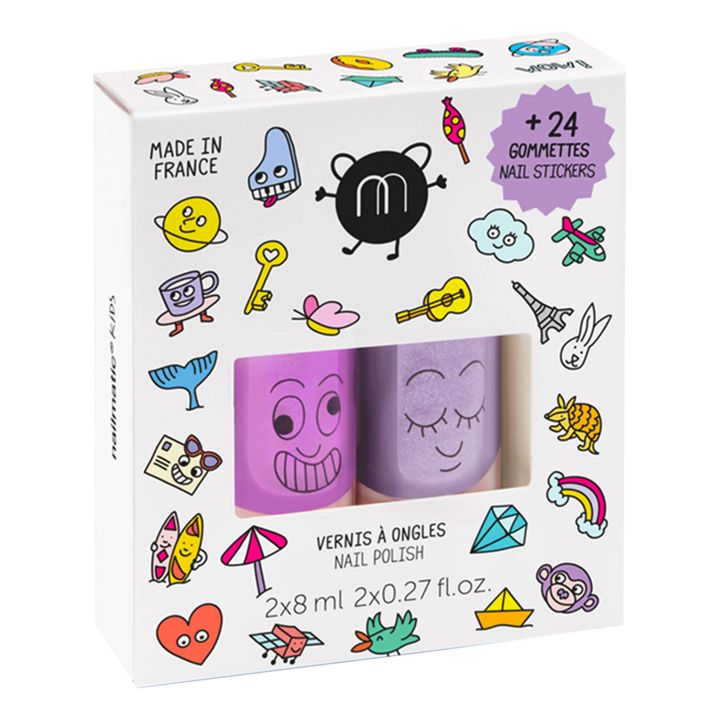 Coffret 2 vernis kids Wow -Marshi et Piglou- Image produit n°0