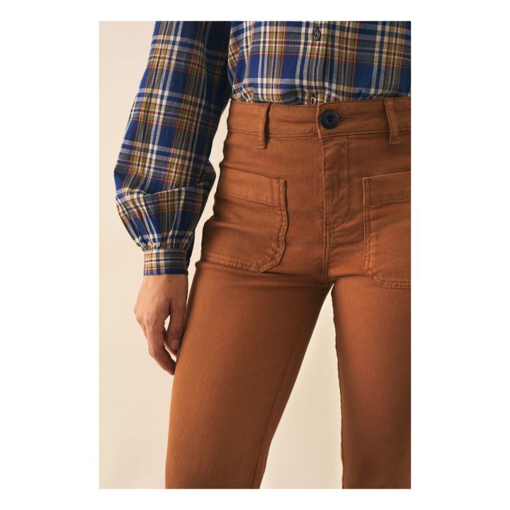 Pantaloni, modello: Flare Perfect Caramello- Immagine del prodotto n°1