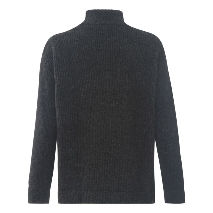 Pull Etole Alpaga et Mérinos Noir- Image produit n°1