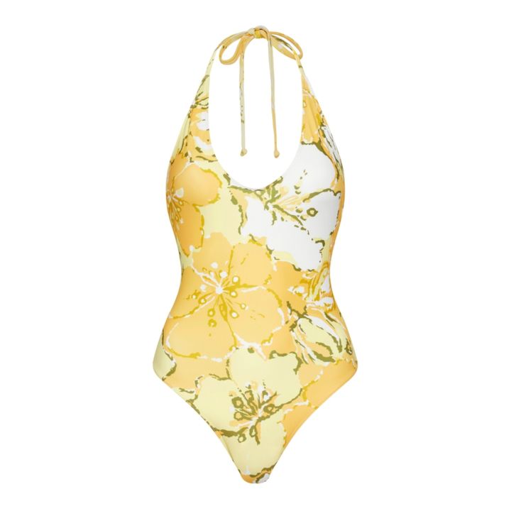 Costume da bagno Liza, stampa floreale | Giallo- Immagine del prodotto n°0