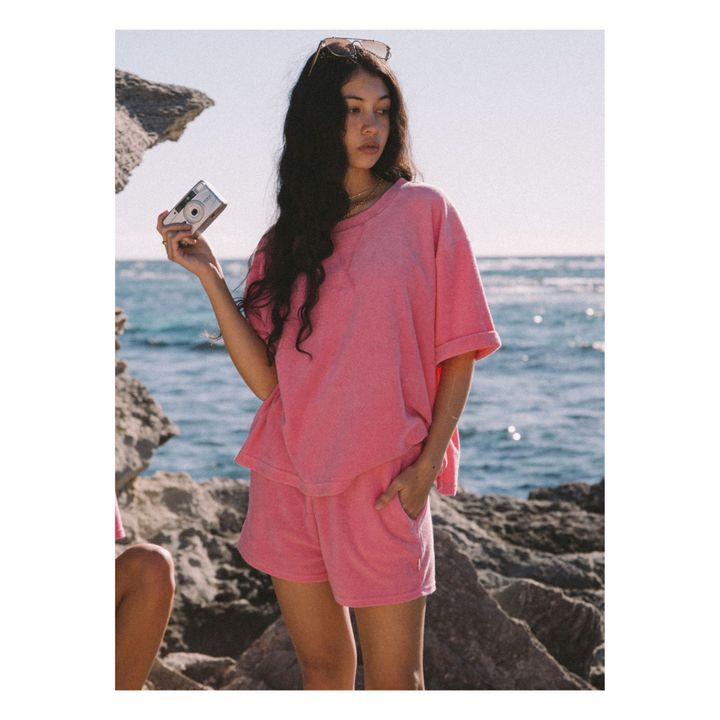 Conjunto Terry Boyfriend Rosa Fushia- Imagen del producto n°2