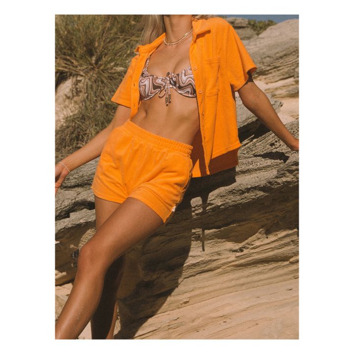 Conjunto Camisa Terry Naranja- Imagen del producto n°1