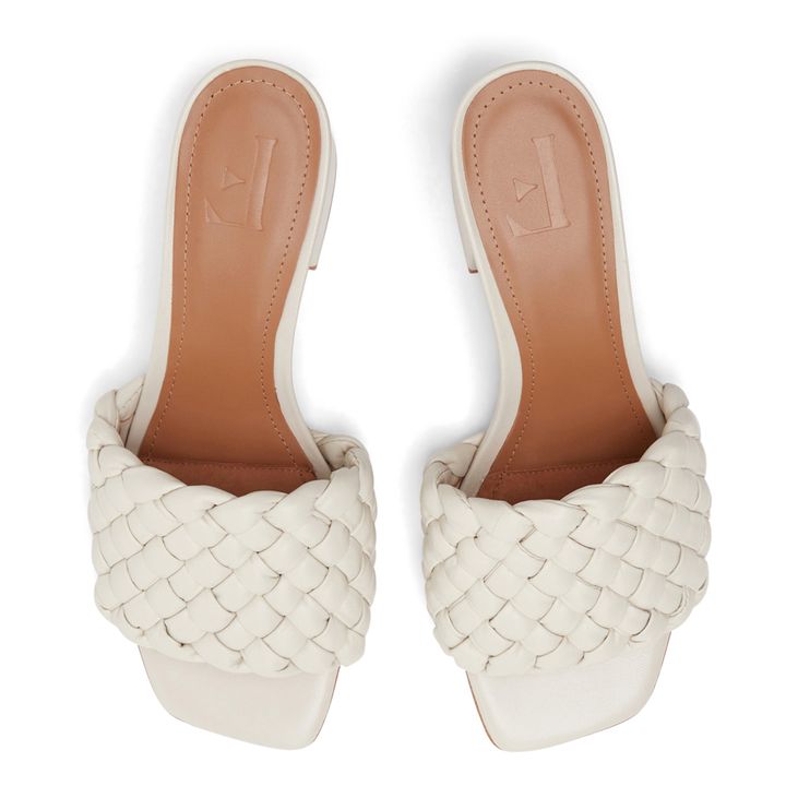 Mules à Talons Odessa Blanc- Image produit n°1