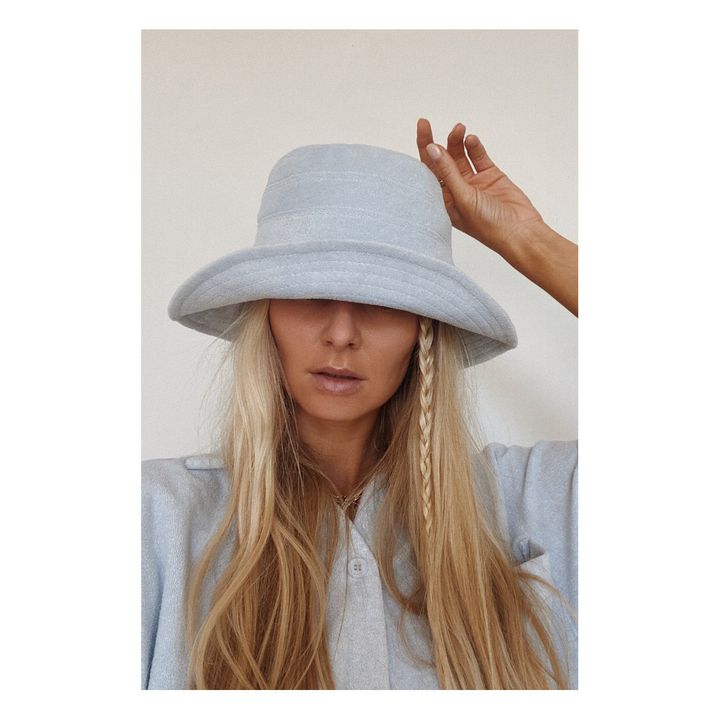 Bucket hat Terry - Exclusividad Araminta James x Smallable | Azul Cielo- Imagen del producto n°1