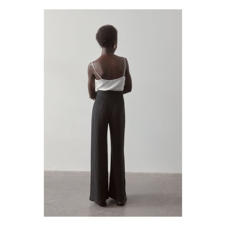 Canottiera, in maglia Tencel anni '90 Bianco- Immagine del prodotto n°2