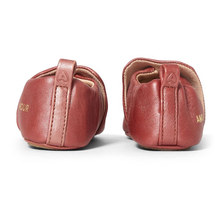 Pantofole pre-cammino iridescenti | Oro rosa- Immagine del prodotto n°4