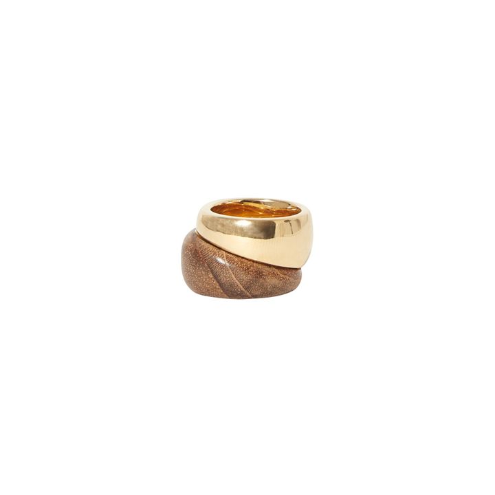 Bague Sanamu | Bois clair- Image produit n°0