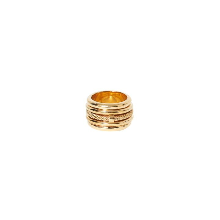 Bague Uzi | Doré- Image produit n°0