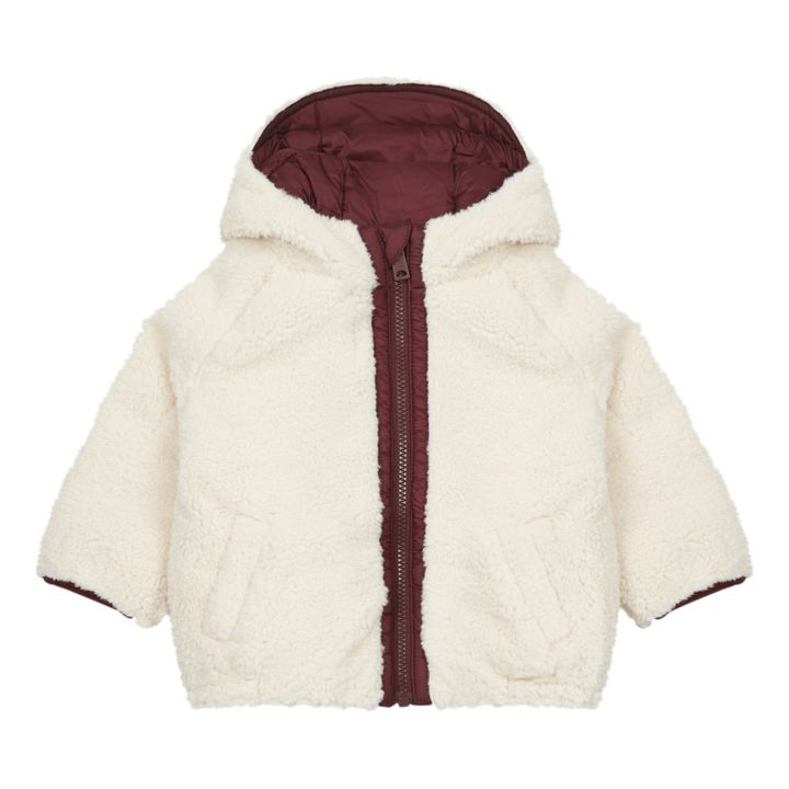 Doudoune Réversible Sherpa | Bordeaux- Image produit n°1