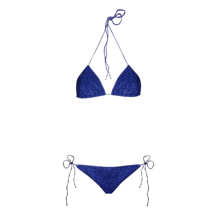 Bikini de glitter | Azul- Imagen del producto n°0