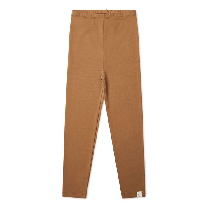 Gerti Organic Cotton Leggings | Camel- Product image n°0