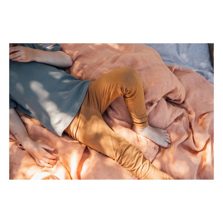 Gerti Organic Cotton Leggings | Camel- Product image n°1