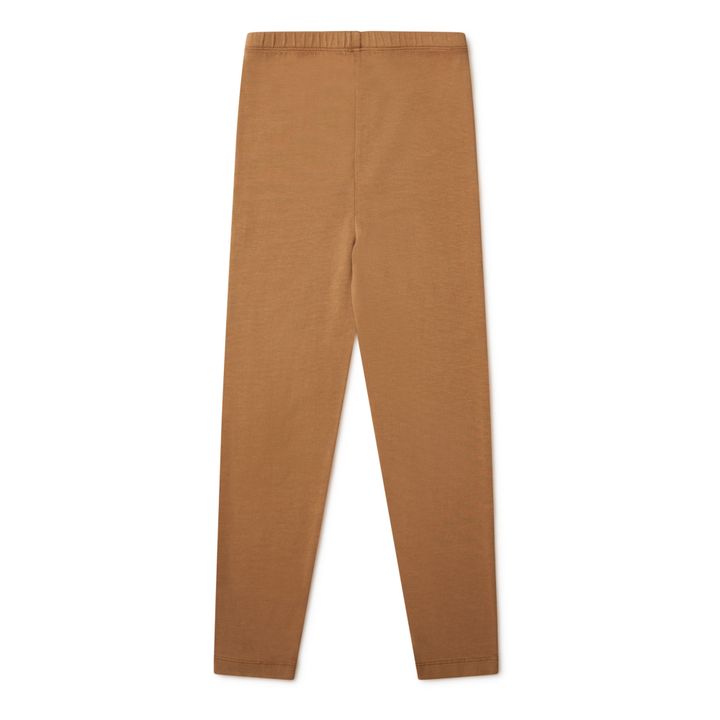 Gerti Organic Cotton Leggings | Camel- Product image n°4