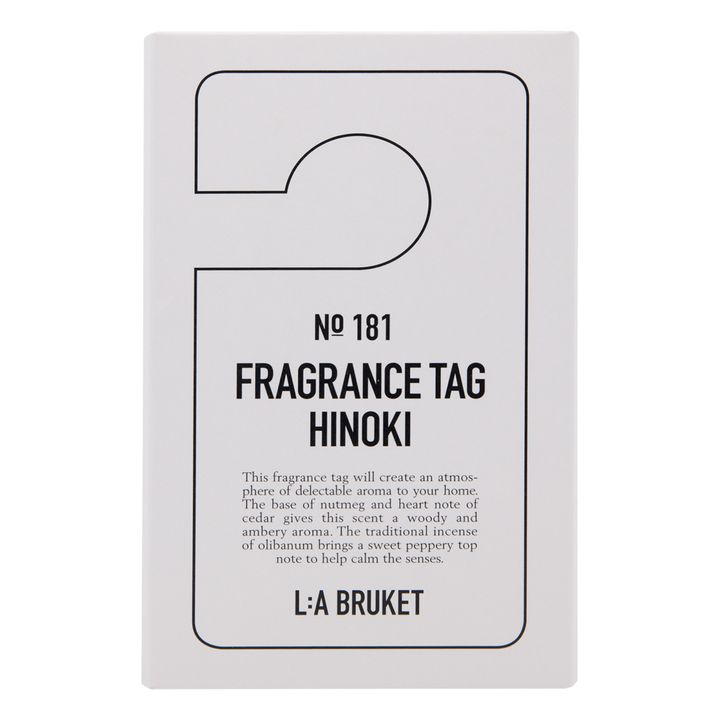 Etiquette parfumée Hinoki 181 - Image produit n°1