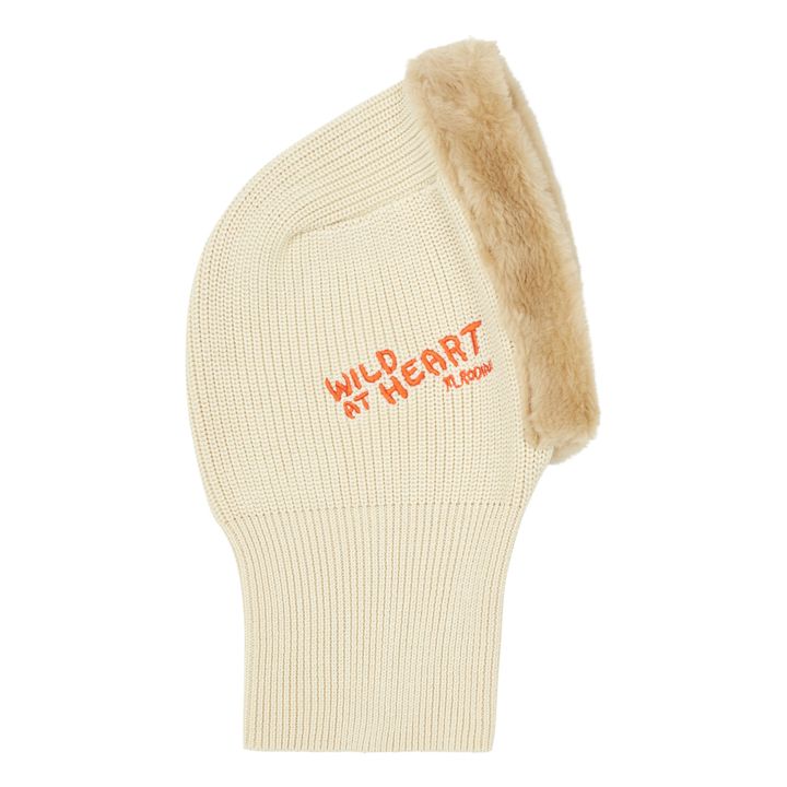 Balaclava aus Bio-Baumwolle | Grauweiß- Produktbild Nr. 0