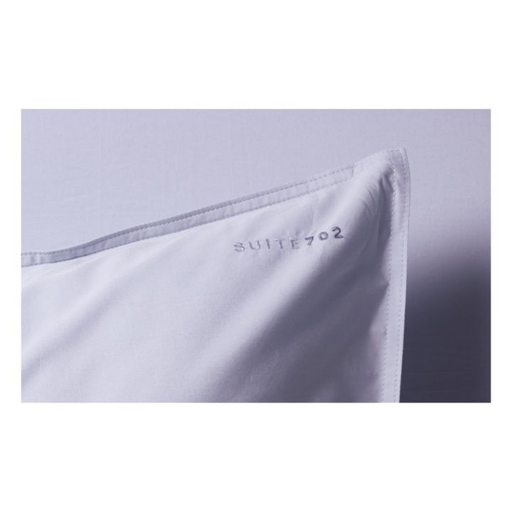 Funda de almohada de percal orgánico Lila- Imagen del producto n°1