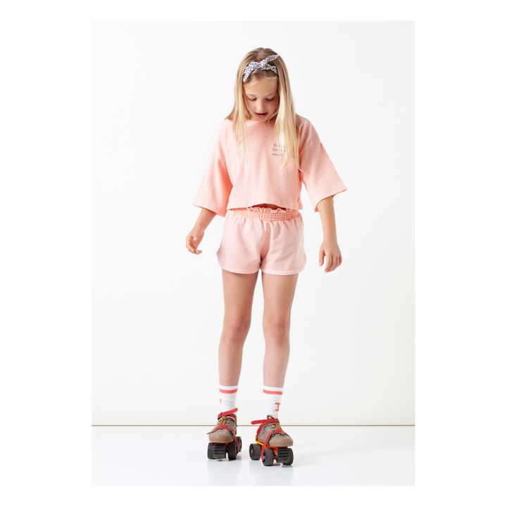 T-Shirt, corta, in cotone biologico Rosa- Immagine del prodotto n°1