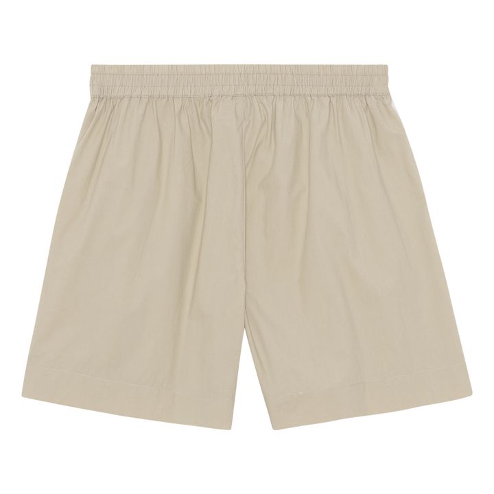 Short Edgar Popeline de Coton Bio Sable- Image produit n°5