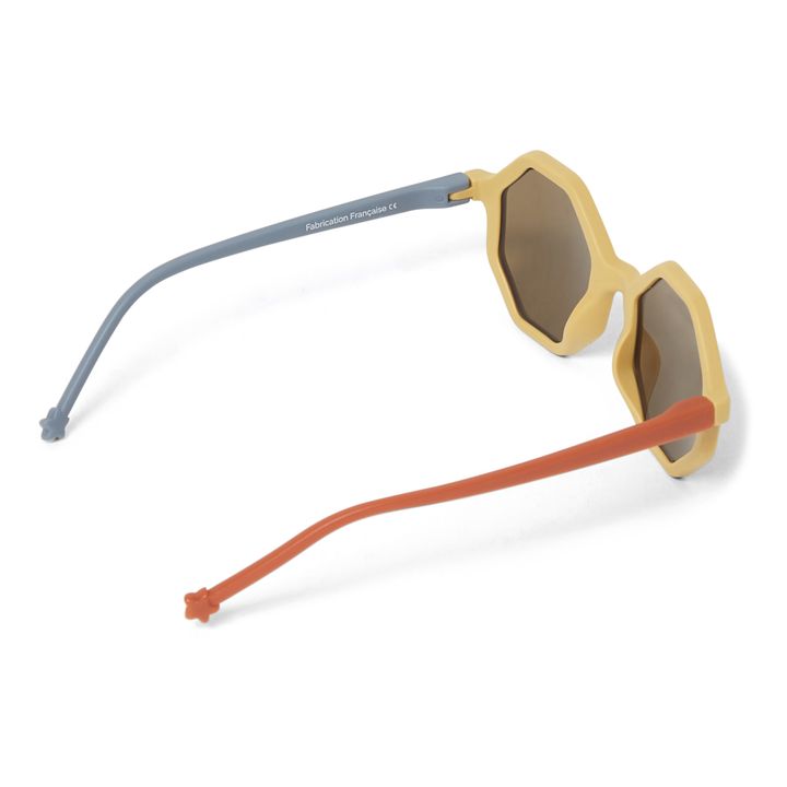 Gafas de sol Tricolor | Amarillo Mostaza- Imagen del producto n°5
