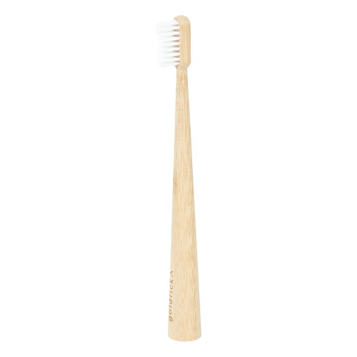 Brosse à dent pour adulte en bambou | Bois clair- Image produit n°2