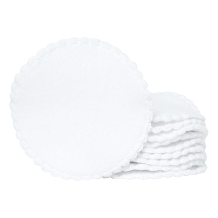 Algodones orgánicos reutilizables - Set de 15 | Blanco- Imagen del producto n°2