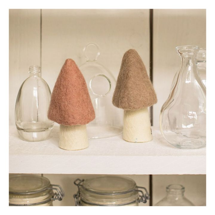Morille décorative en feutre | Rose pâle- Image produit n°1